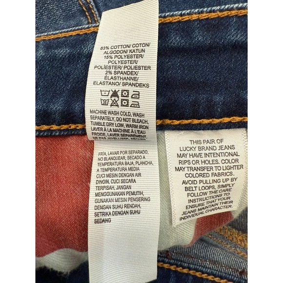 Lucky Brand Size 10 / 30 Hayden Skinny Ankle Length Jeans 28" Inseam - Picture 7 of 7